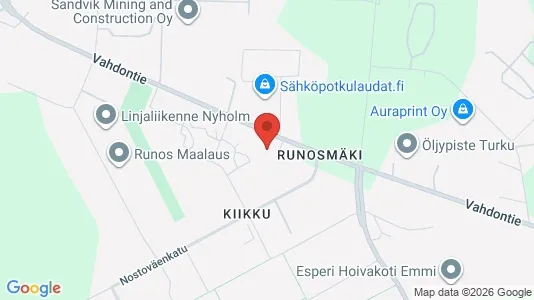 Apartments for rent i Turku - kort over placeringen