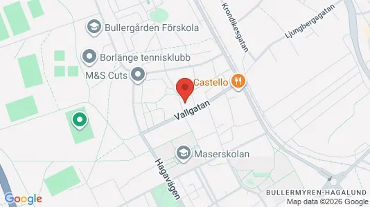 Apartments for rent i Borlänge - kort over placeringen