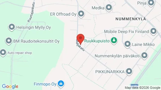 Apartments for rent i Järvenpää - kort over placeringen
