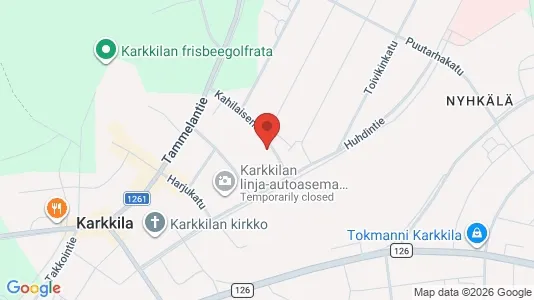 Apartments for rent i Karkkila - kort over placeringen