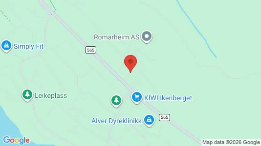 Apartments for rent i Lindås - kort over placeringen