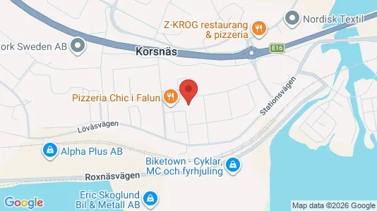 Apartments for rent i Falun - kort over placeringen