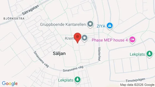 Apartments for rent i Sandviken - kort over placeringen
