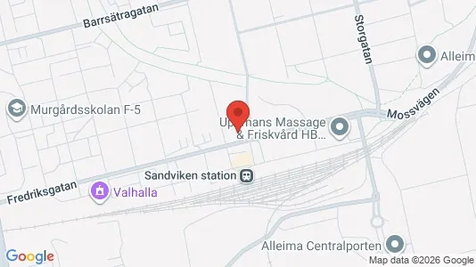 Apartments for rent i Sandviken - kort over placeringen