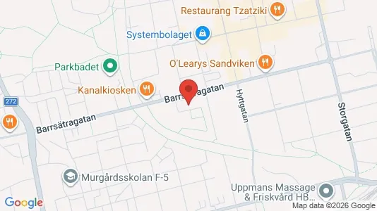 Apartments for rent i Sandviken - kort over placeringen