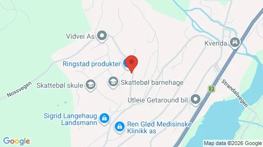 Apartments for rent i Ål - kort over placeringen