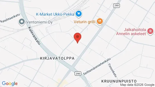 Apartments for rent i Hyvinkää - kort over placeringen