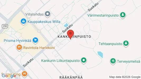 Apartments for rent i Hyvinkää - kort over placeringen