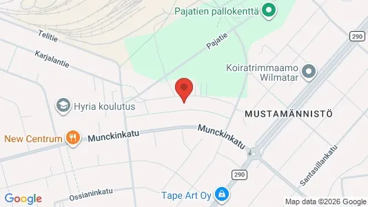 Apartments for rent i Hyvinkää - kort over placeringen