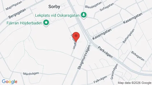 Apartments for rent i Gävle - kort over placeringen