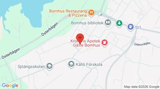 Apartments for rent i Gävle - kort over placeringen