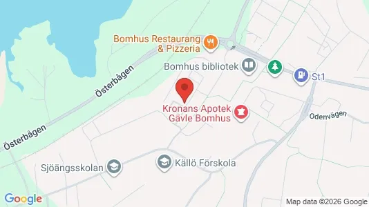 Apartments for rent i Gävle - kort over placeringen