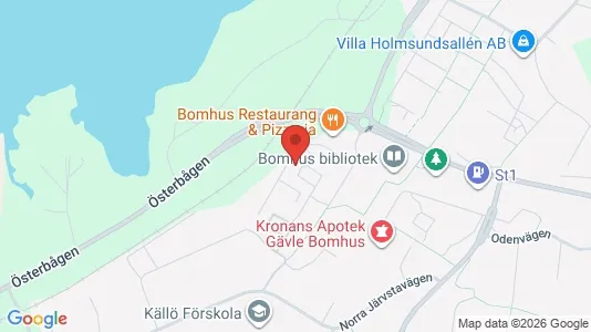 Apartments for rent i Gävle - kort over placeringen