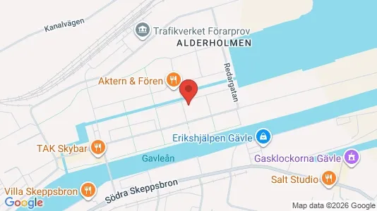 Apartments for rent i Gävle - kort over placeringen