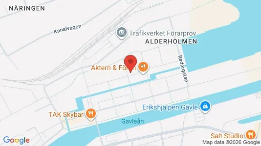 Apartments for rent i Gävle - kort over placeringen