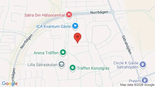 Apartments for rent i Gävle - kort over placeringen