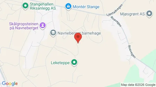 Apartments for rent i Stange - kort over placeringen