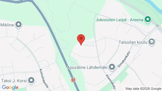 Apartments for rent i Forssa - kort over placeringen