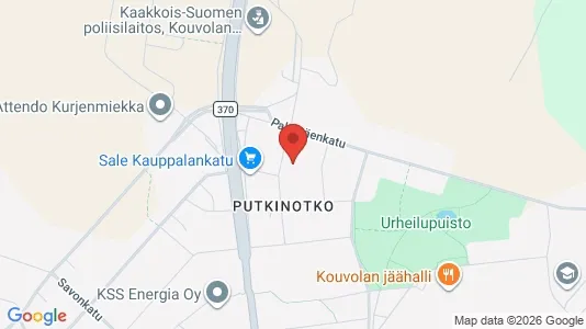 Apartments for rent i Kouvola - kort over placeringen