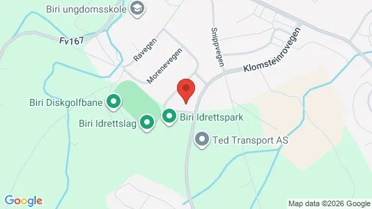 Apartments for rent i Gjøvik - kort over placeringen