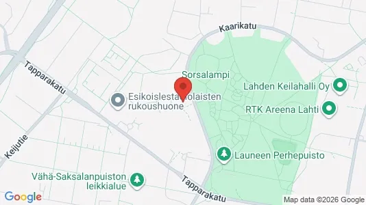 Apartments for rent i Lahti - kort over placeringen
