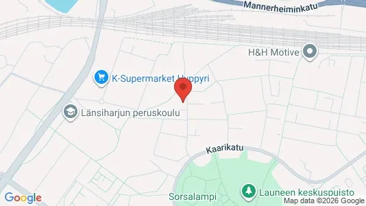 Apartments for rent i Lahti - kort over placeringen