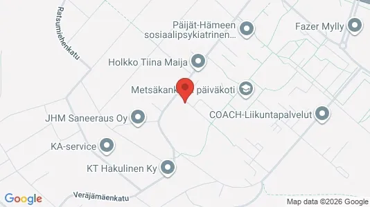 Apartments for rent i Lahti - kort over placeringen