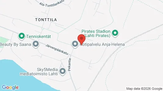 Apartments for rent i Lahti - kort over placeringen