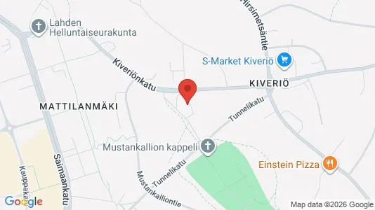 Apartments for rent i Lahti - kort over placeringen