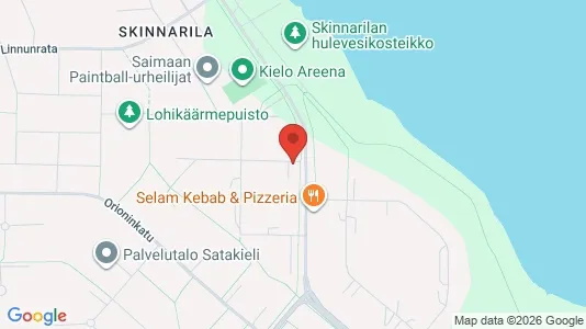 Apartments for rent i Lappeenranta - kort over placeringen