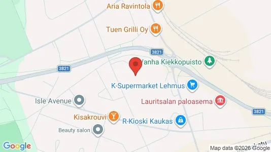 Apartments for rent i Lappeenranta - kort over placeringen