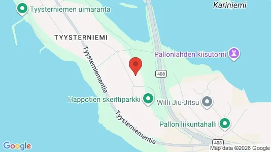 Apartments for rent i Lappeenranta - kort over placeringen