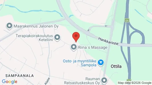Apartments for rent i Rauma - kort over placeringen