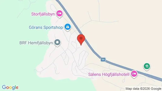 Apartments for rent i Malung-Sälen - kort over placeringen