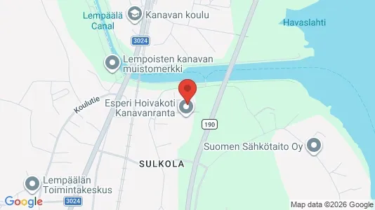 Apartments for rent i Lempäälä - kort over placeringen
