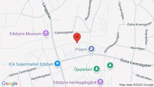 Apartments for rent i Ovanåker - kort over placeringen