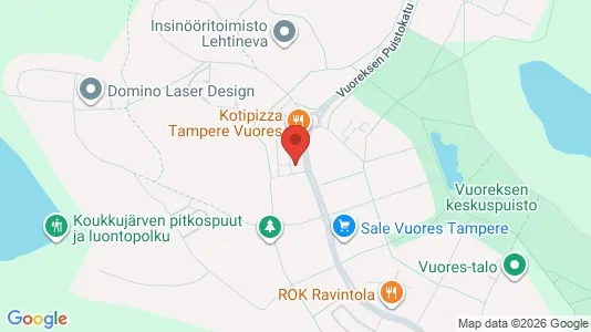 Apartments for rent i Tampere Eteläinen - kort over placeringen