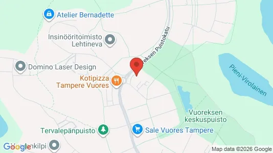 Apartments for rent i Tampere Eteläinen - kort over placeringen