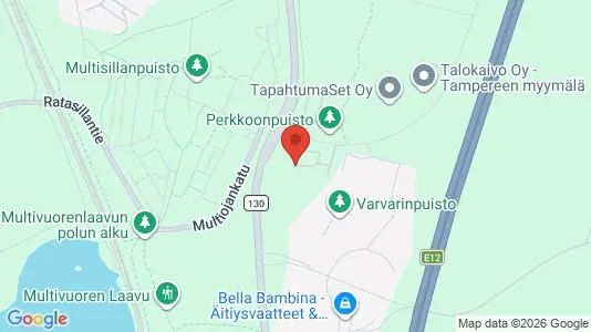 Apartments for rent i Tampere Eteläinen - kort over placeringen