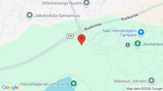 Apartments for rent i Tampere Keskinen - kort over placeringen