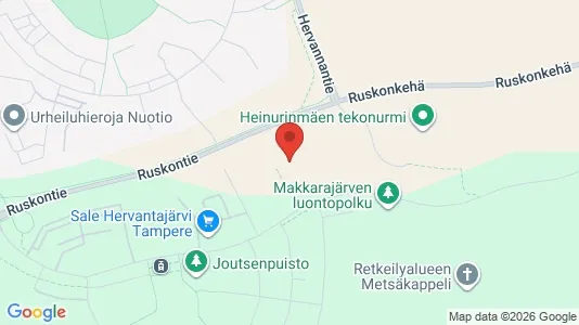 Apartments for rent i Tampere Keskinen - kort over placeringen