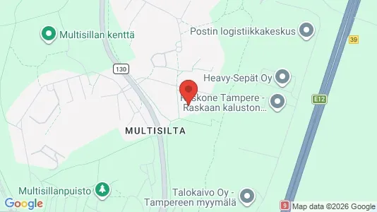 Apartments for rent i Tampere Eteläinen - kort over placeringen