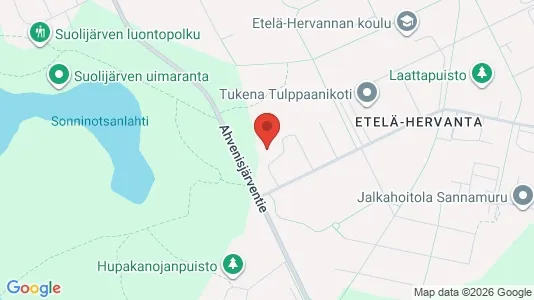 Apartments for rent i Tampere Kaakkoinen - kort over placeringen