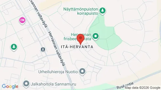Apartments for rent i Tampere Kaakkoinen - kort over placeringen