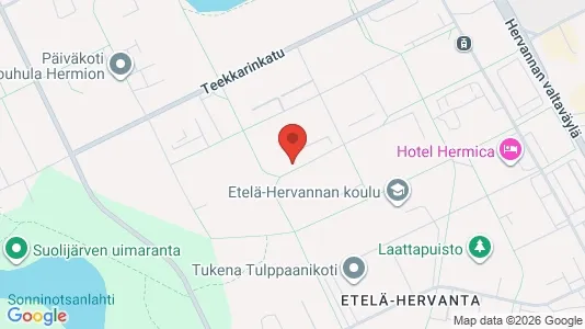 Apartments for rent i Tampere Kaakkoinen - kort over placeringen