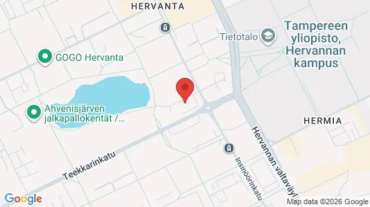 Apartments for rent i Tampere Kaakkoinen - kort over placeringen