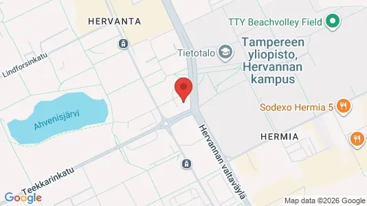 Apartments for rent i Tampere Kaakkoinen - kort over placeringen