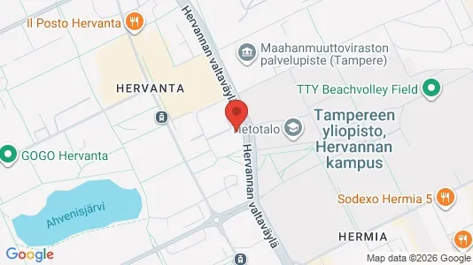 Apartments for rent i Tampere Kaakkoinen - kort over placeringen