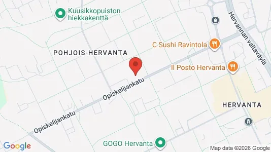 Apartments for rent i Tampere Kaakkoinen - kort over placeringen