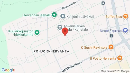 Apartments for rent i Tampere Kaakkoinen - kort over placeringen